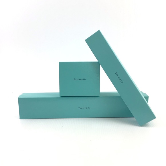 TIFFANY & Co Set of 3 Jewelry Storage Display Box